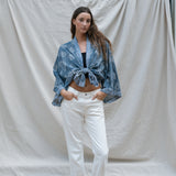Salt Marsh Indigo Cardigan