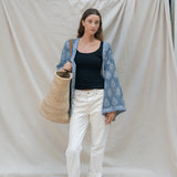 Salt Marsh Indigo Cardigan