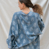 Salt Marsh Indigo Cardigan