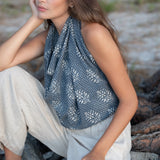 Salt Marsh Indigo Sarong