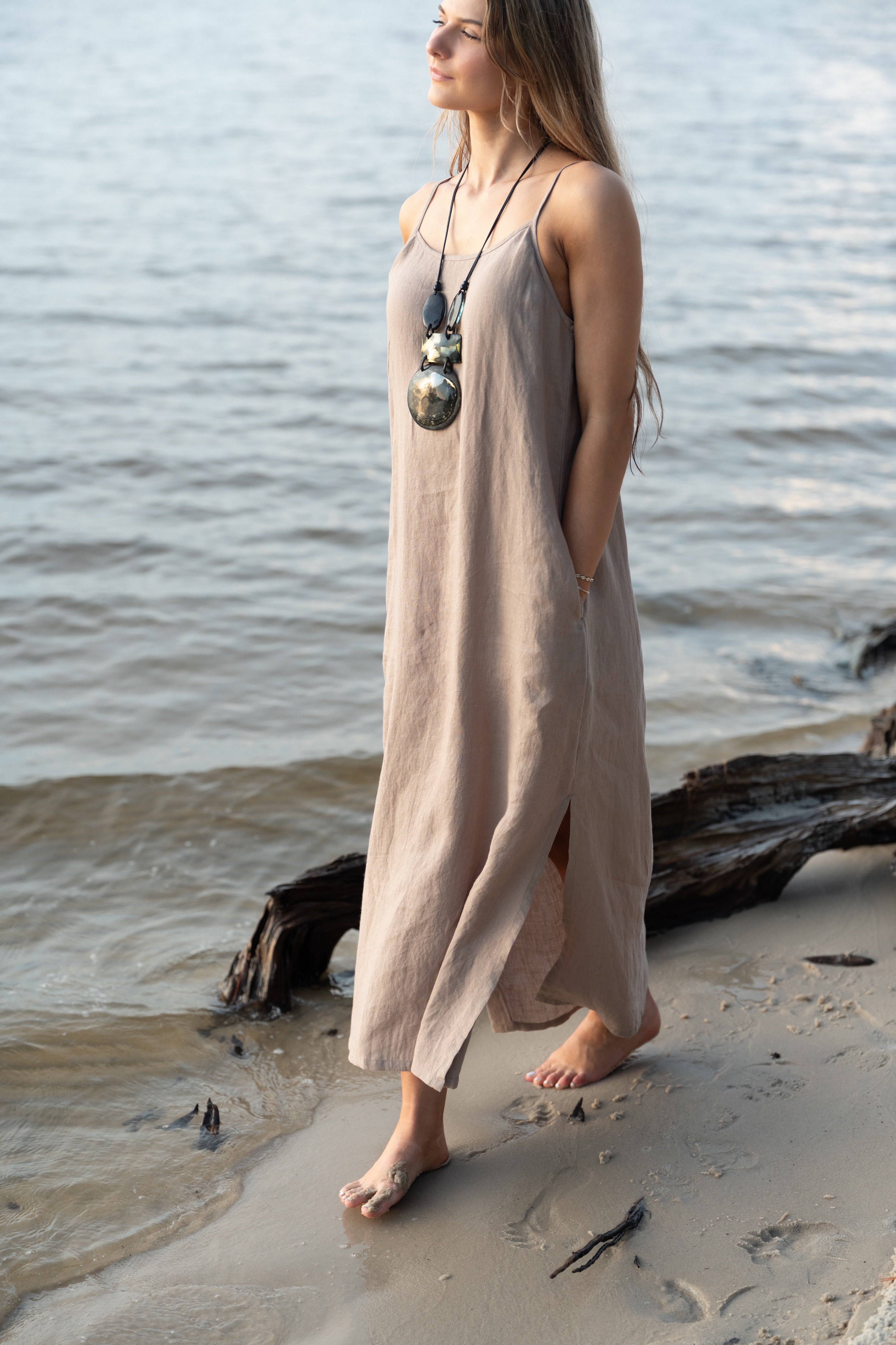 San Juan Maxi Dress - Driftwood