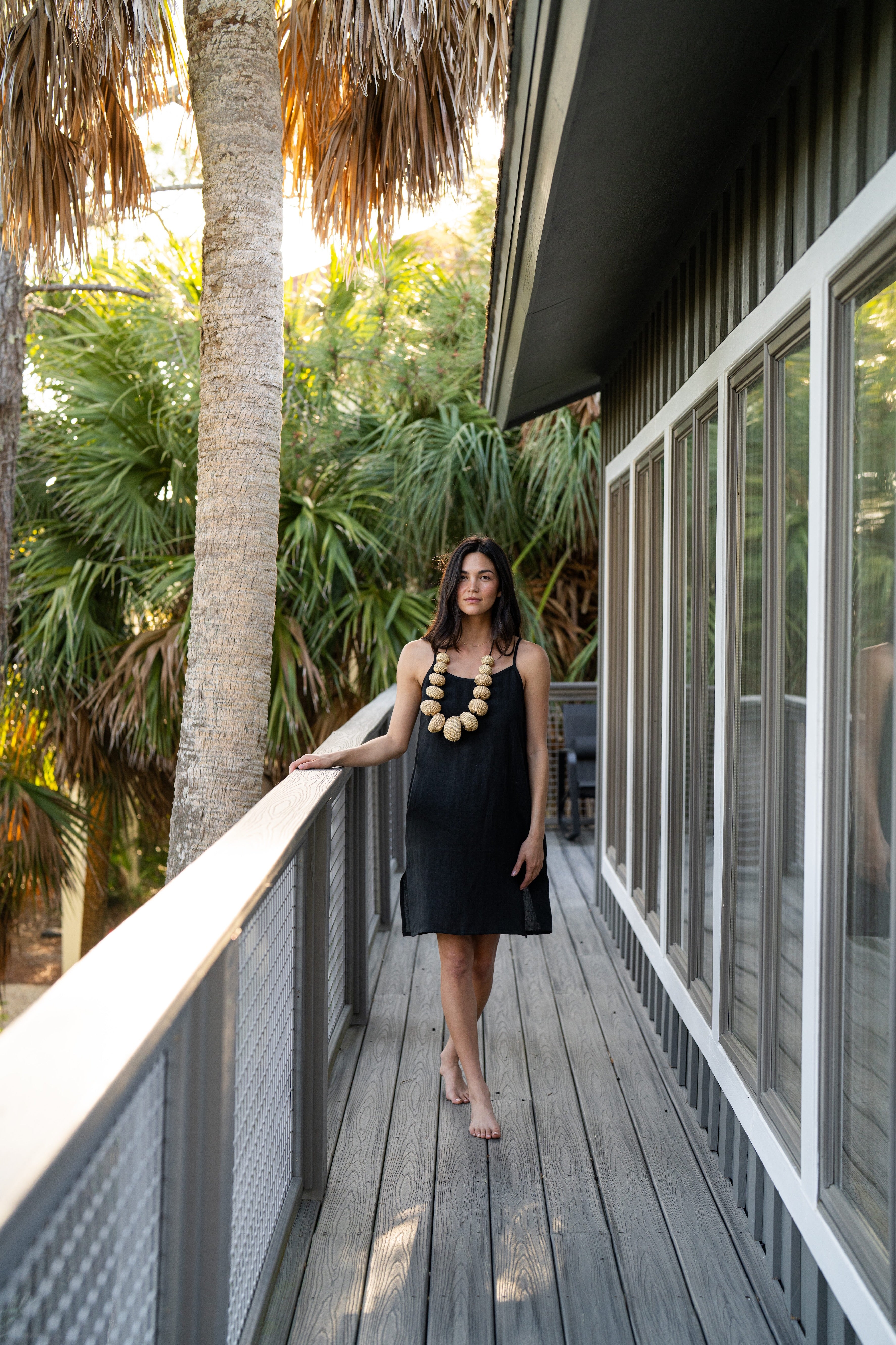 San Juan Mini Dress - Black