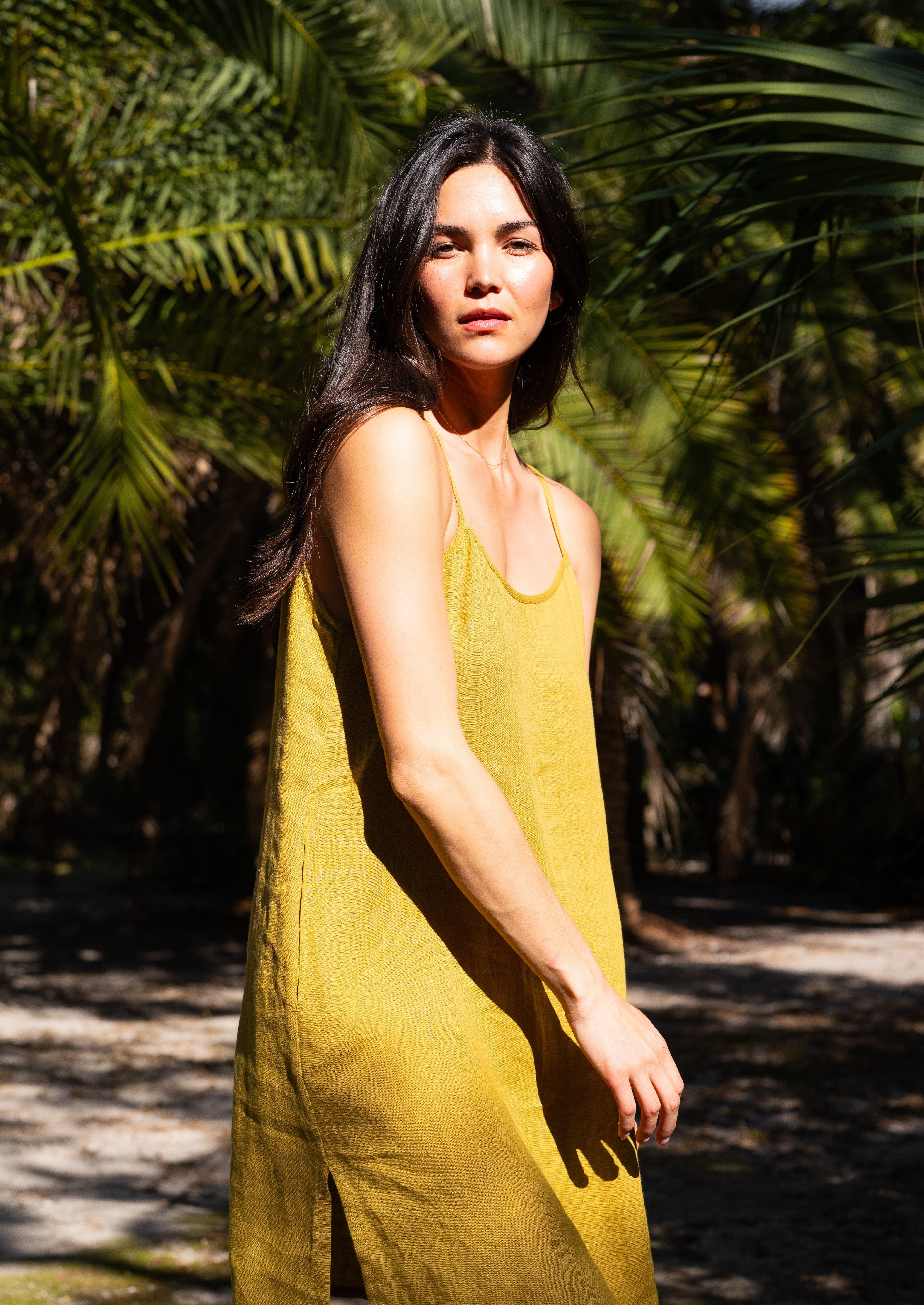 San Juan Mini Dress - Martini Olive