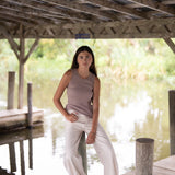 Studio Rib Tank - Driftwood