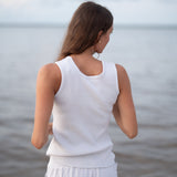 Studio Rib Tank - Salt