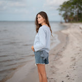 Sunday Cotton Pullover - Haze