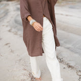 Sunset Midi Dress - Chocolate