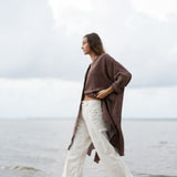 Sunset Midi Dress - Chocolate