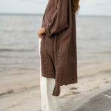 Sunset Midi Dress - Chocolate
