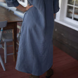 Weekend Linen Maxi Dress - Easy Blue