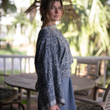 Weekend Linen Maxi Dress - Easy Blue