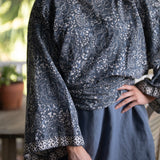 Weekend Linen Maxi Dress - Easy Blue