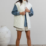 becasa canvas cloud vest 