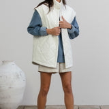 becasa canvas cloud vest 