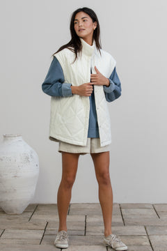 becasa canvas cloud vest 
