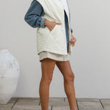 becasa canvas cloud vest 
