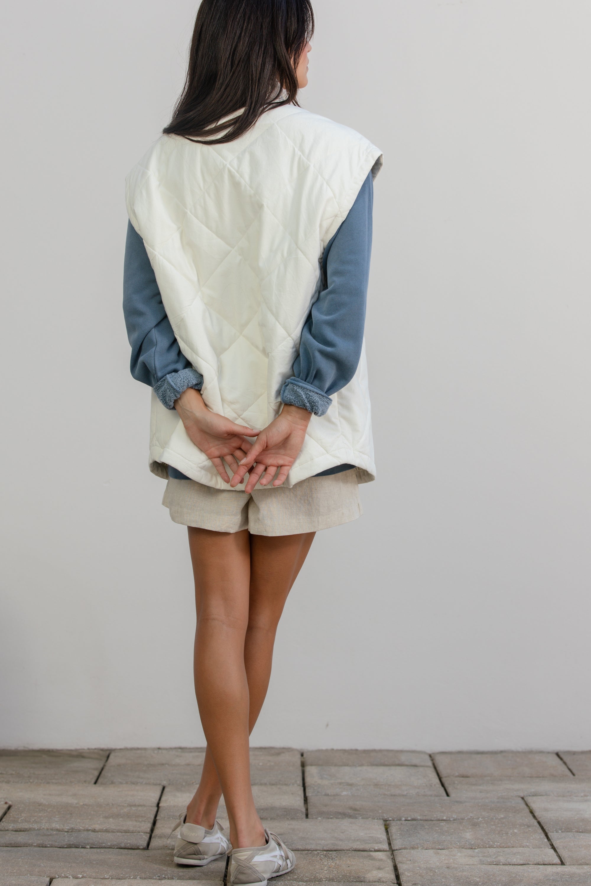 becasa canvas cloud vest 