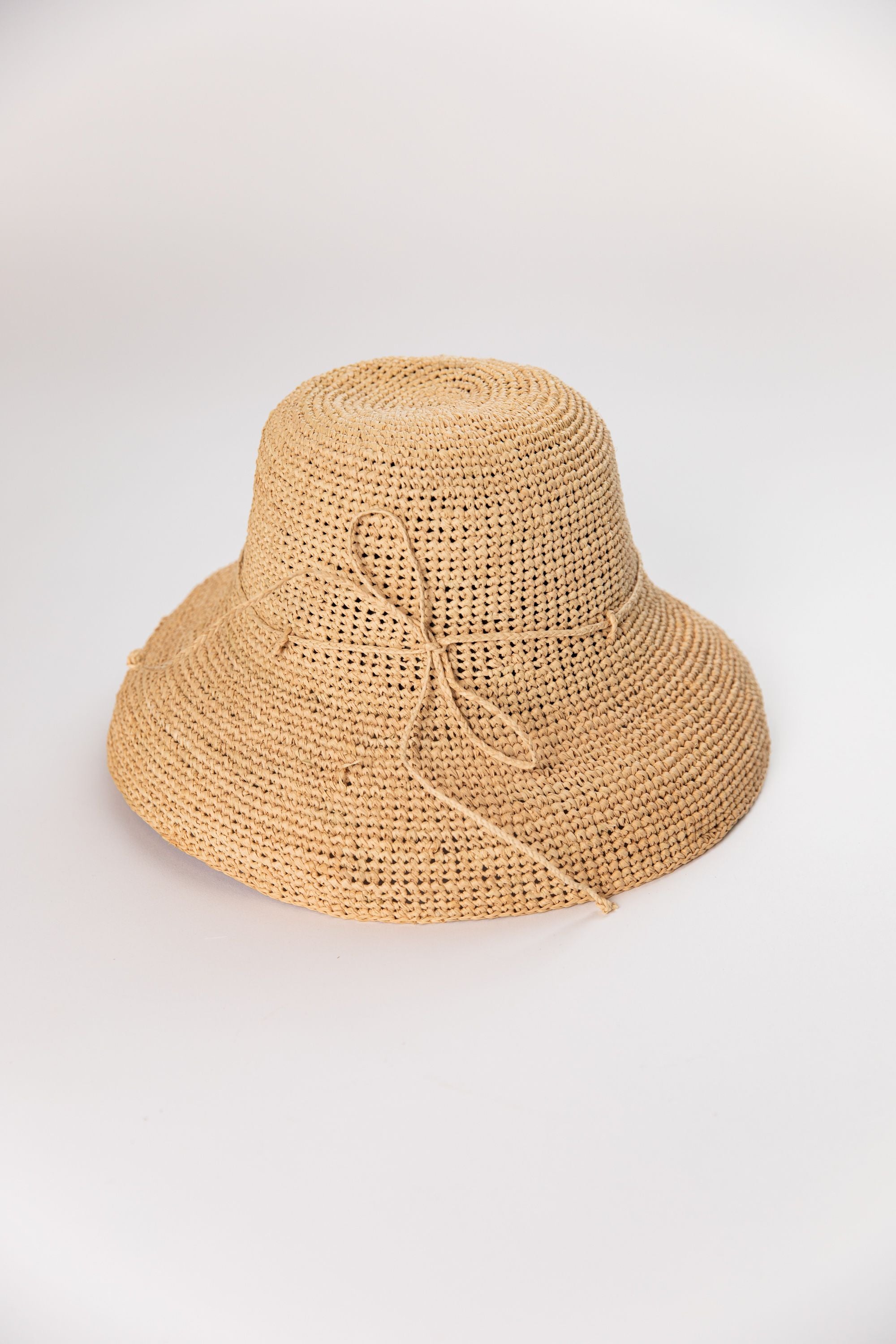 natural  leor crochet hat