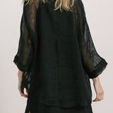becasa weekend mesh tee black 