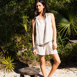 Betsy Shorts - Natural Flax