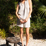 Betsy Shorts - Natural Flax