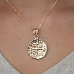 treasure coin charm