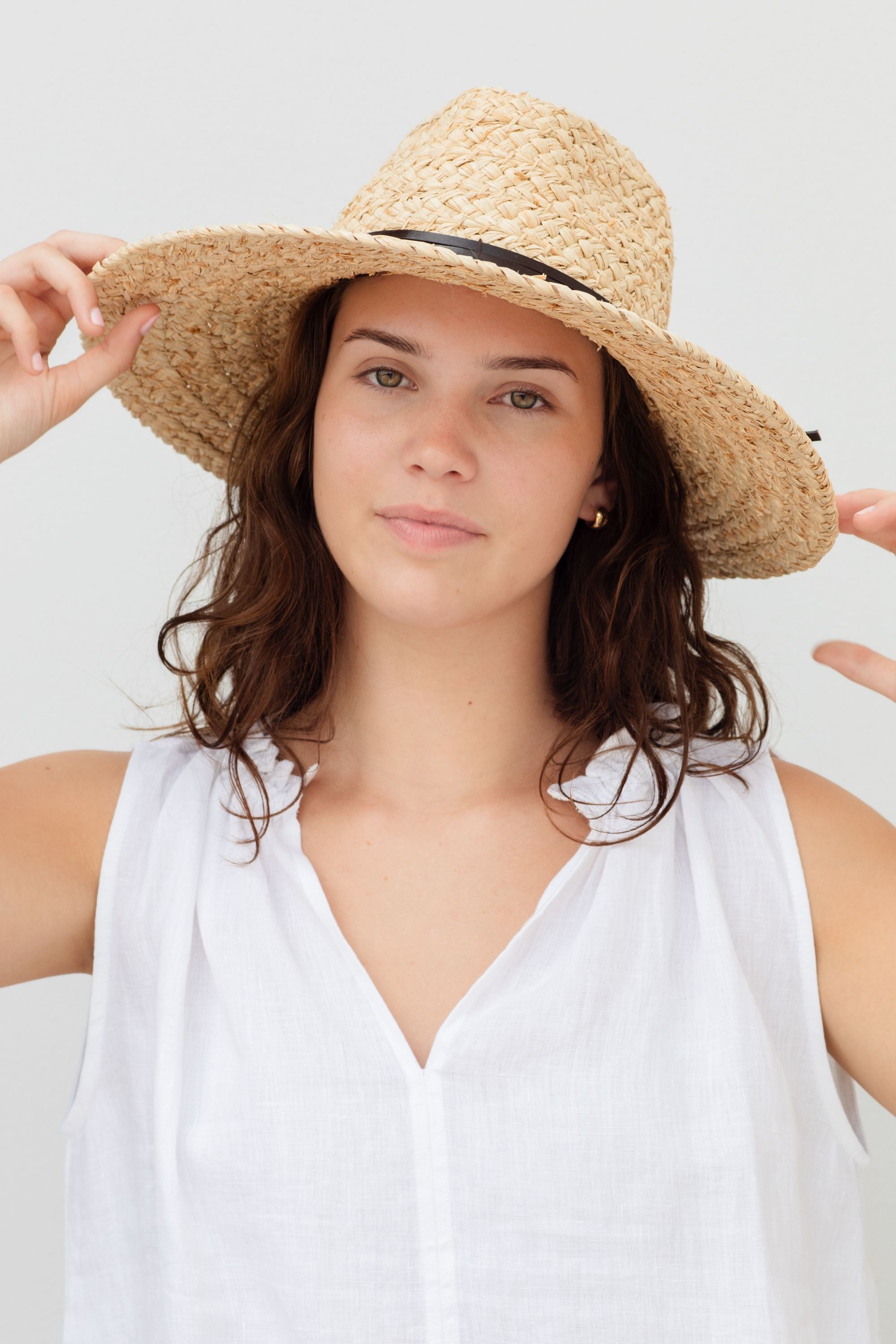 day trip raffia hat