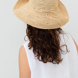 natural  leor crochet hat