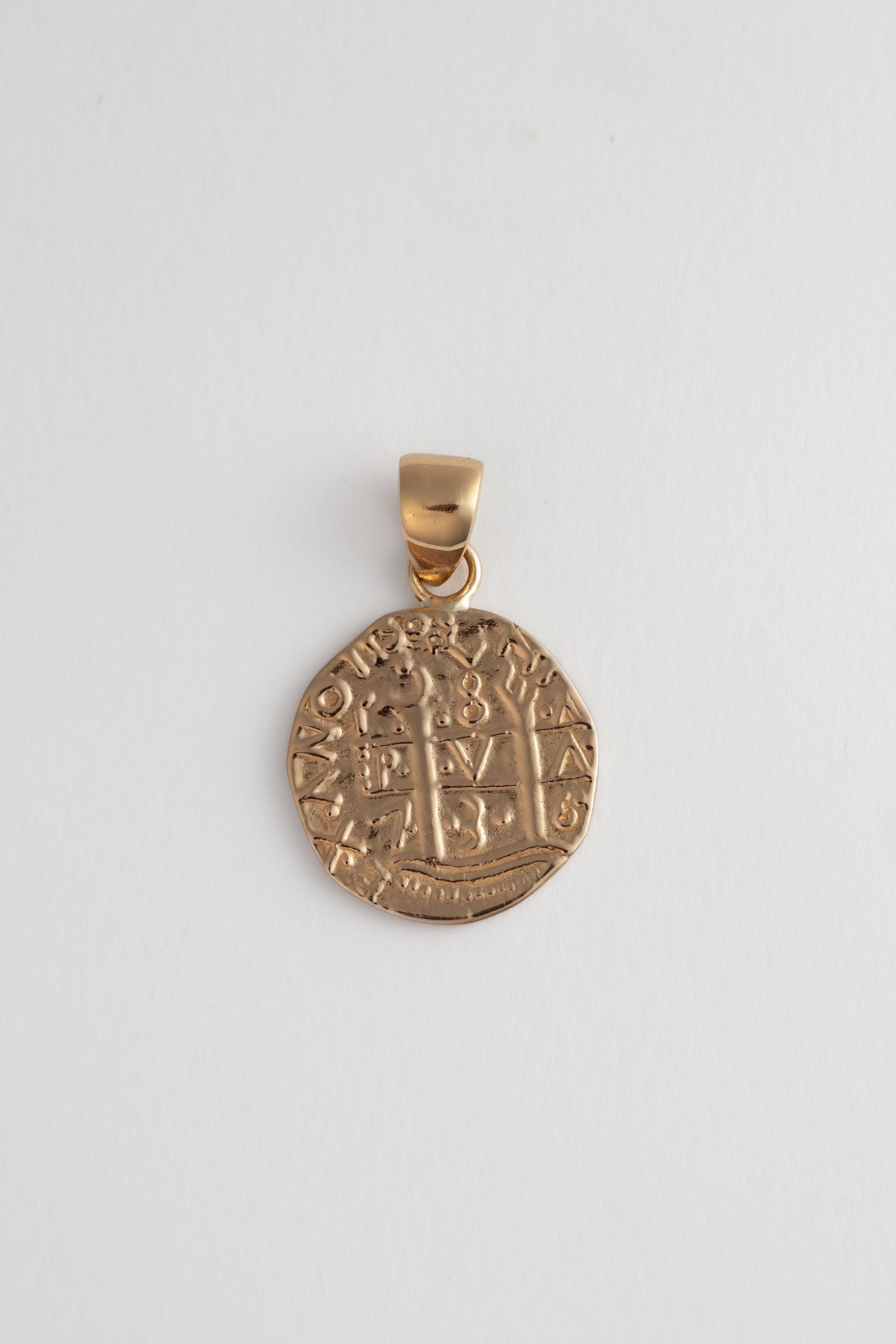 treasure coin charm