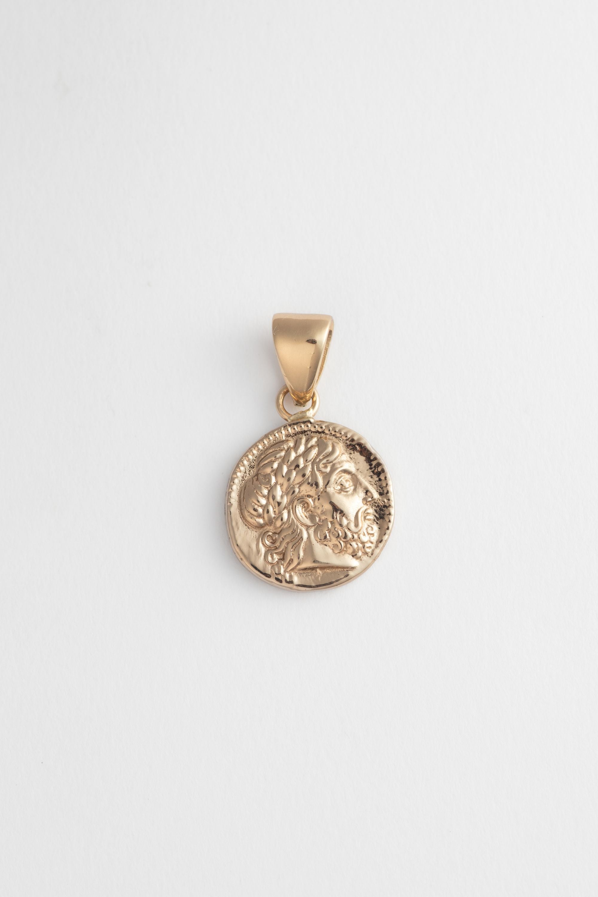 detail santorini coin charm