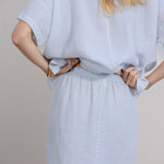 harper skirt summer blue