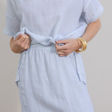 harper skirt summer blue