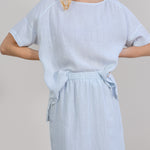 harper skirt summer blue