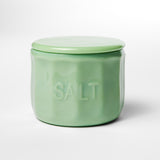 Jadeite Glass Salt Cellar