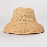 natural  leor crochet hat