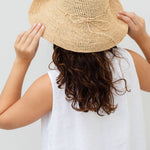 natural  leor crochet hat