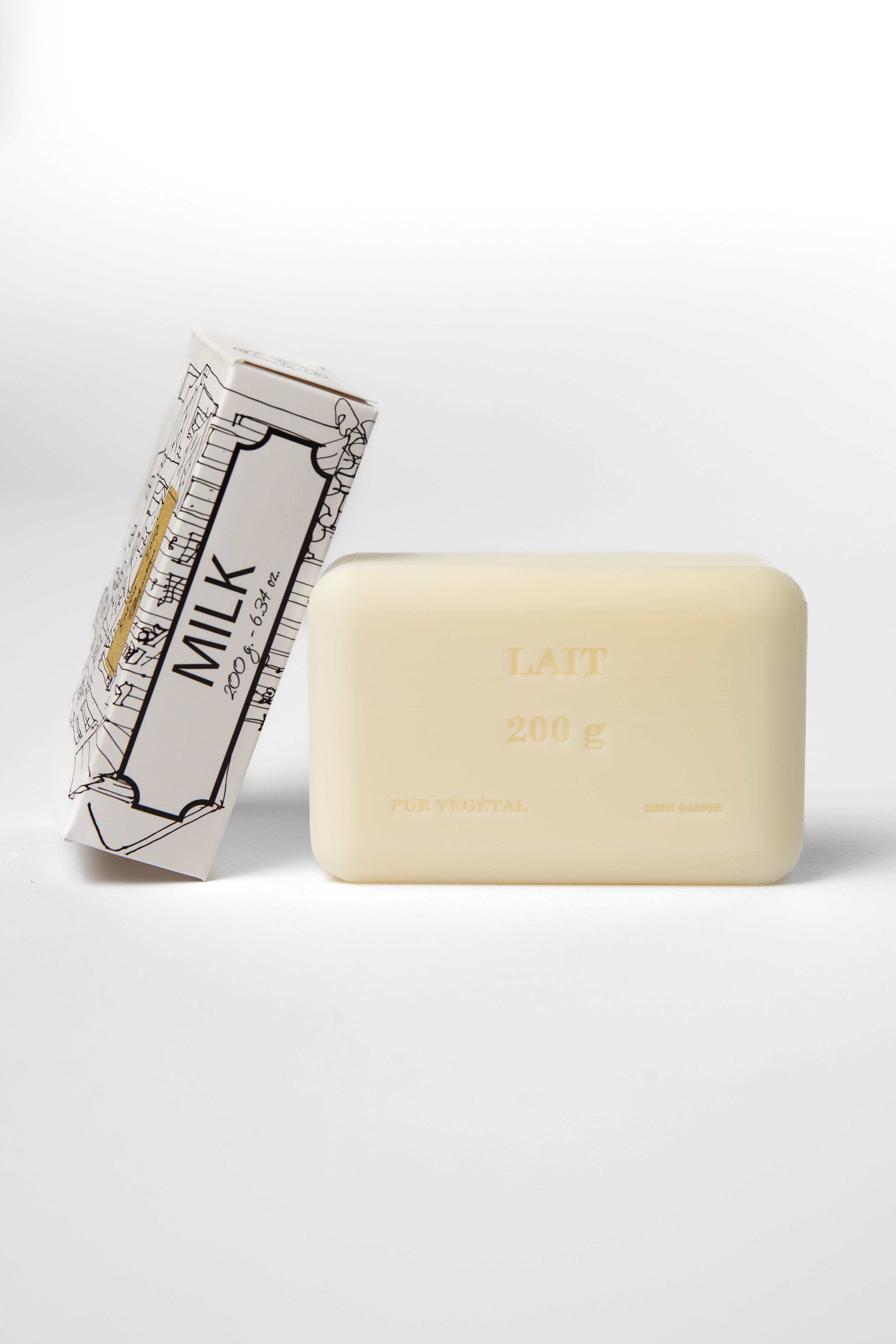 200g Bar Soap - Milk