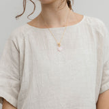 model necklace heart