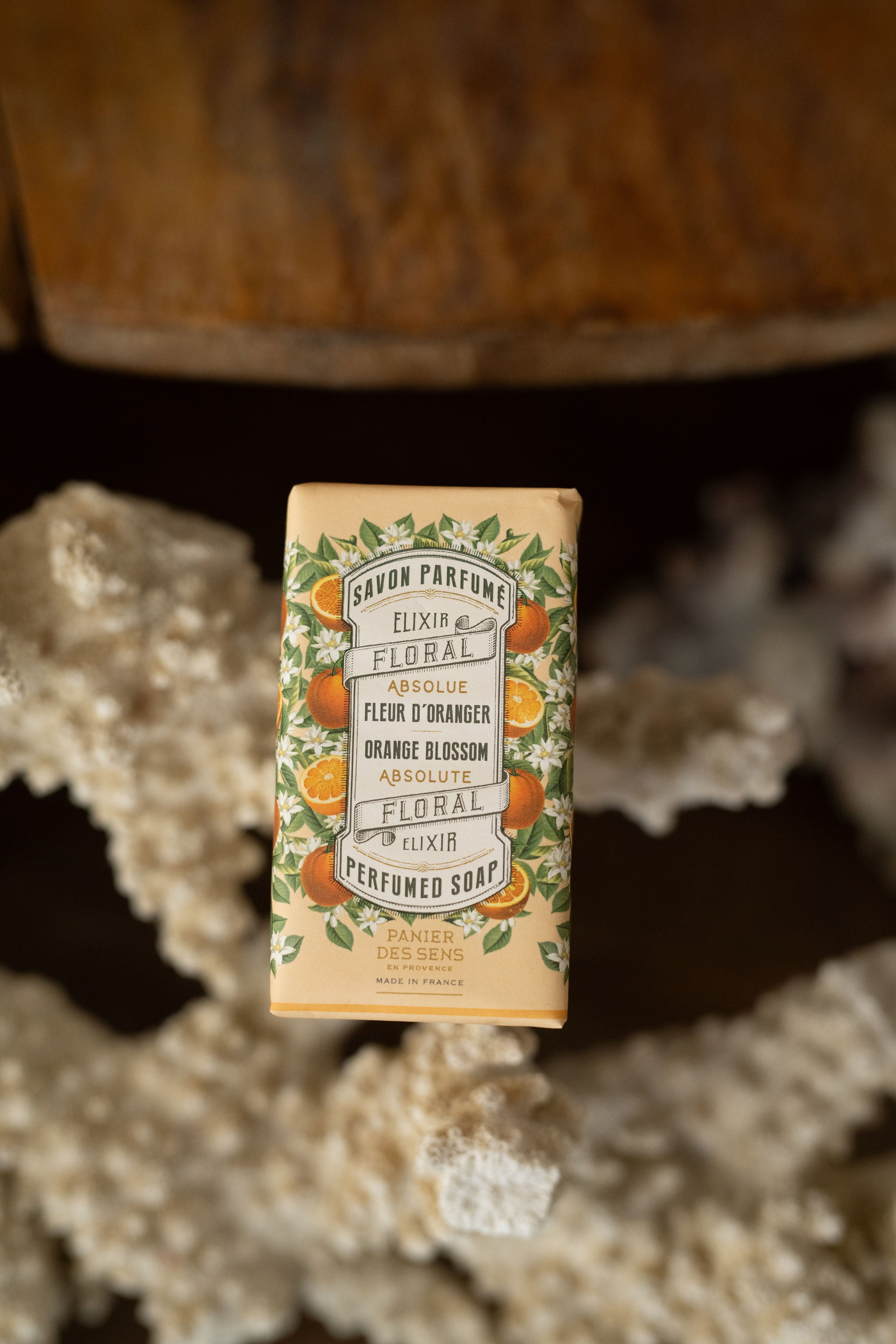 orange blossom soap bar
