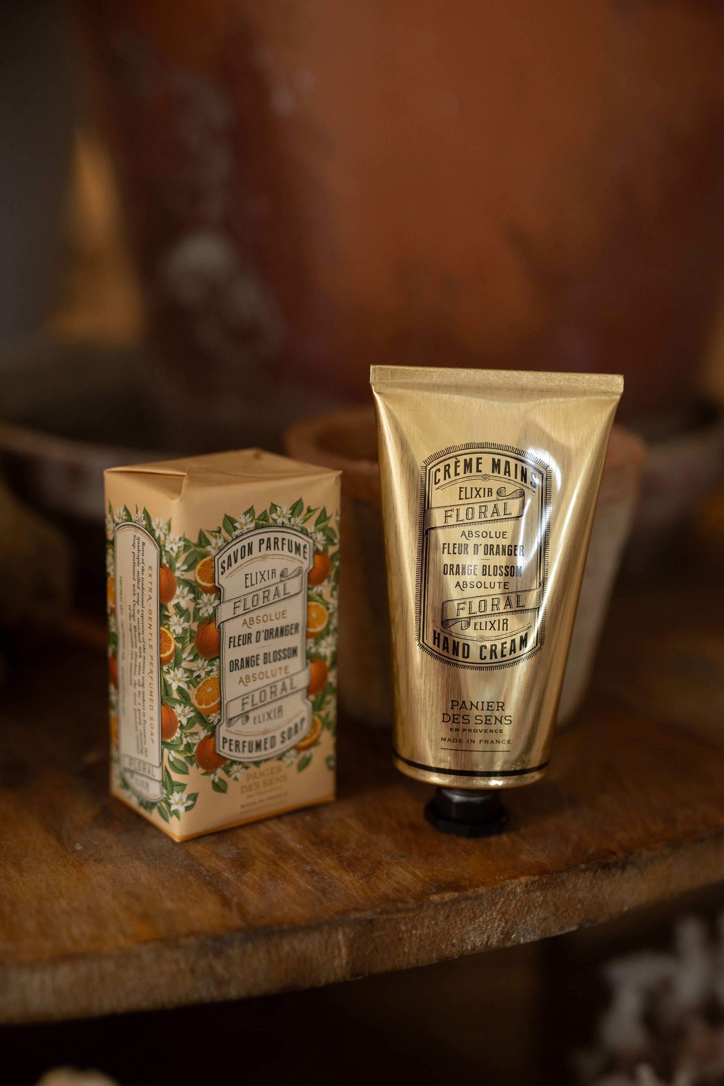 orange hand cream