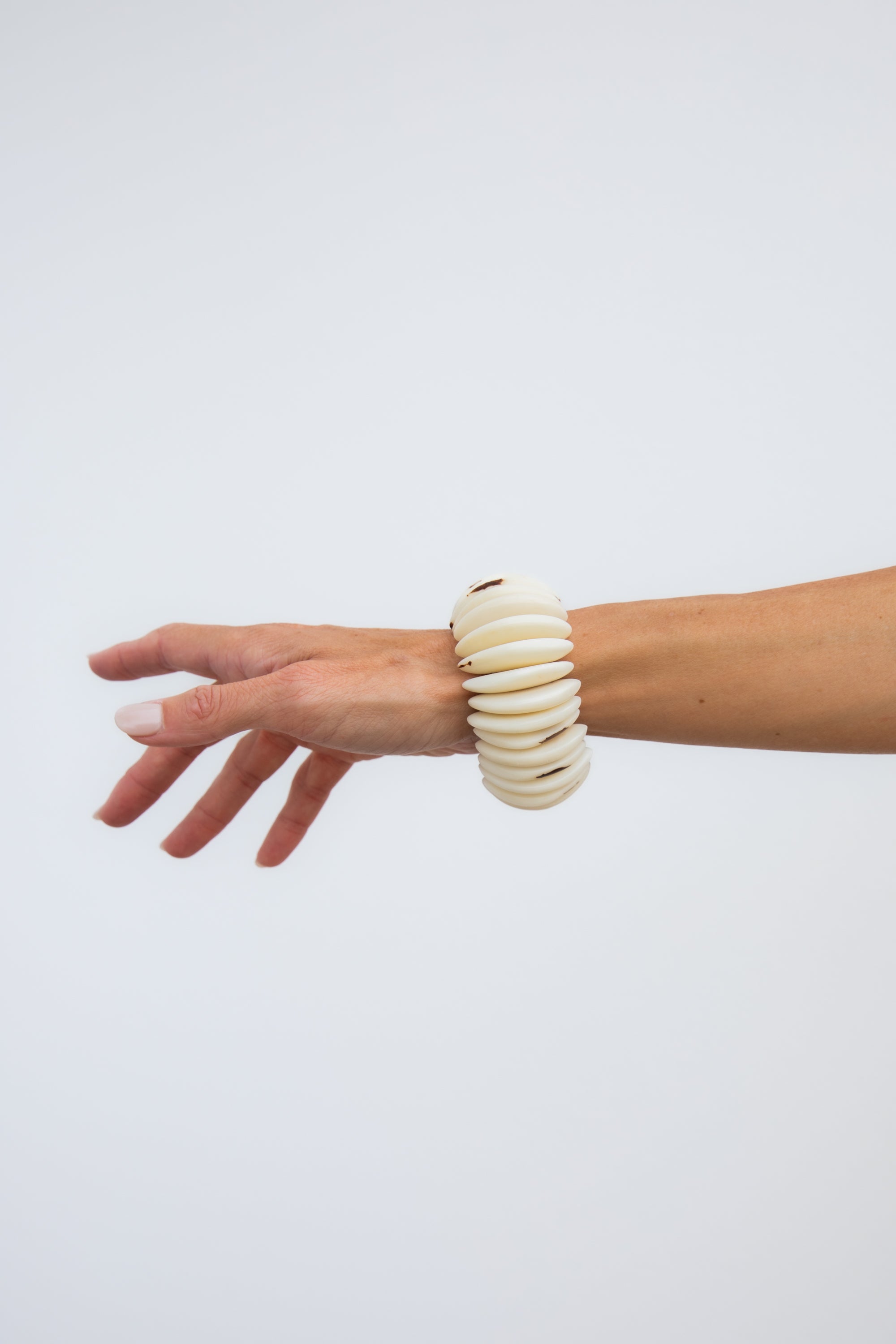 palm ivory bangle tulum