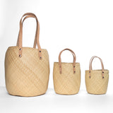 palm natural tote