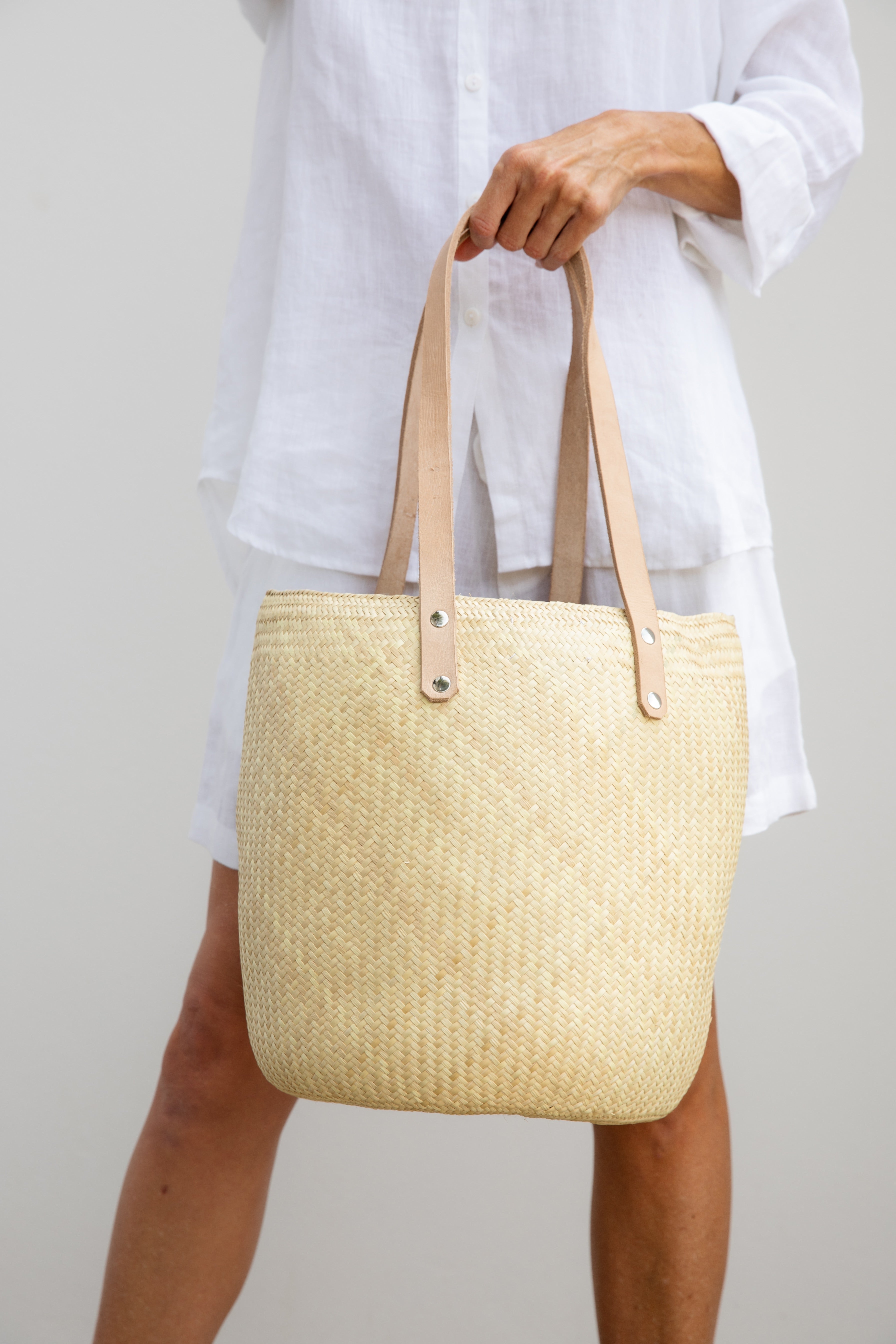 palm tote large