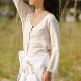 Porch Cardigan - Shellwhite