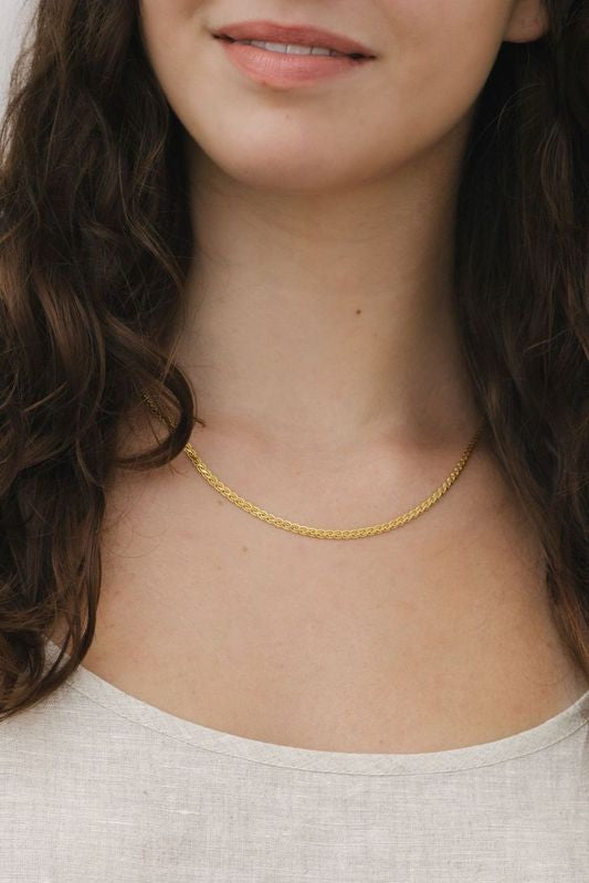 serpentine chain necklace