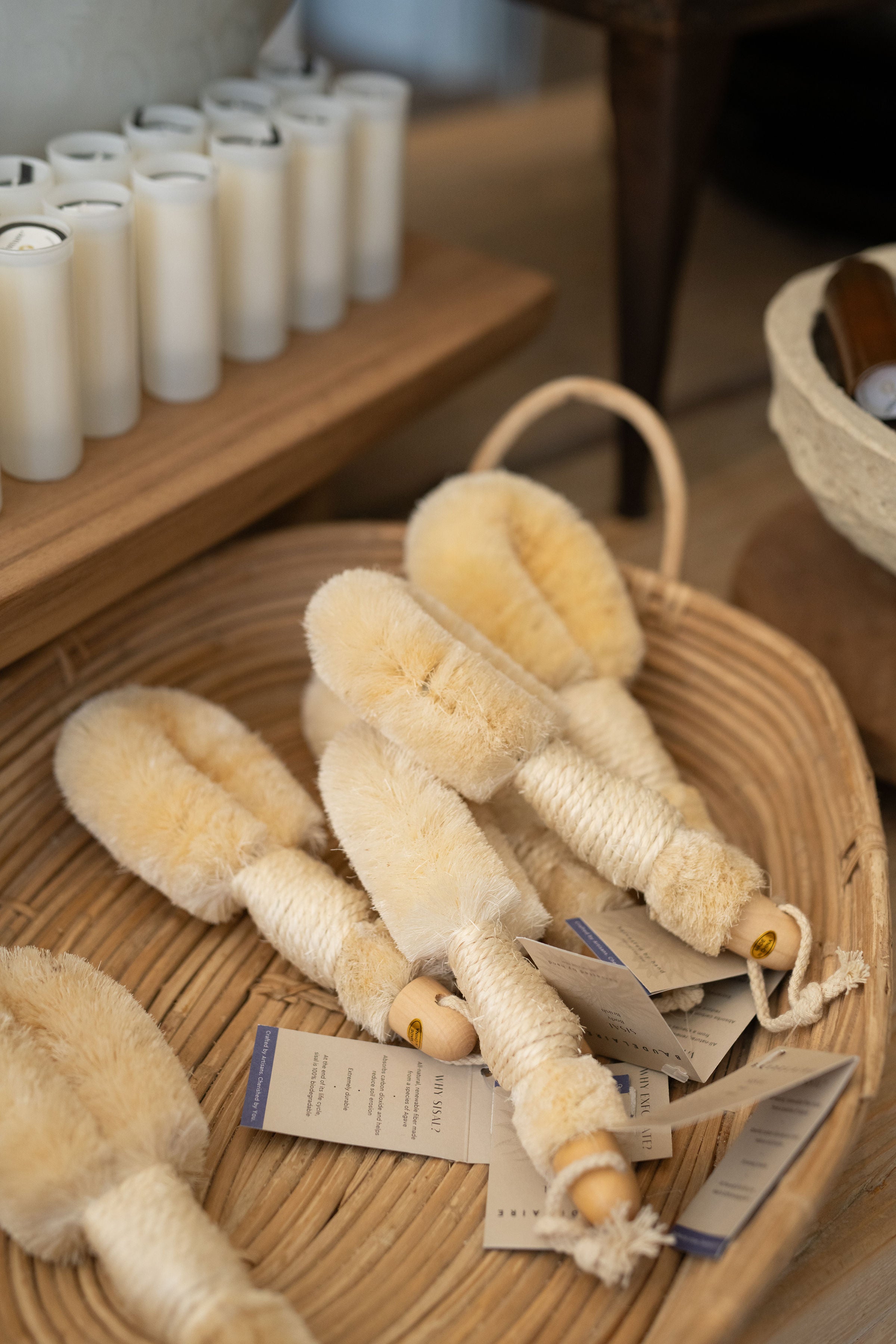 sisal body brush