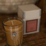 teak aromatic candle