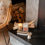 teak aromatic candle