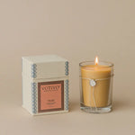teak aromatic candle