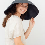 voyage packable hat black
